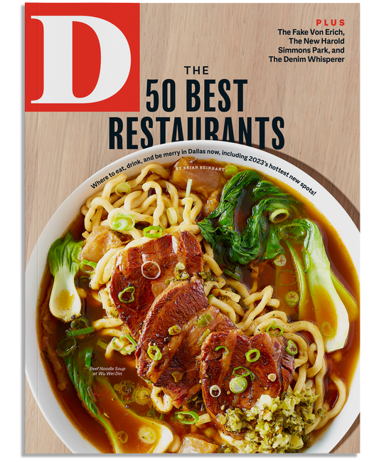 D Magazine December 2023 cover